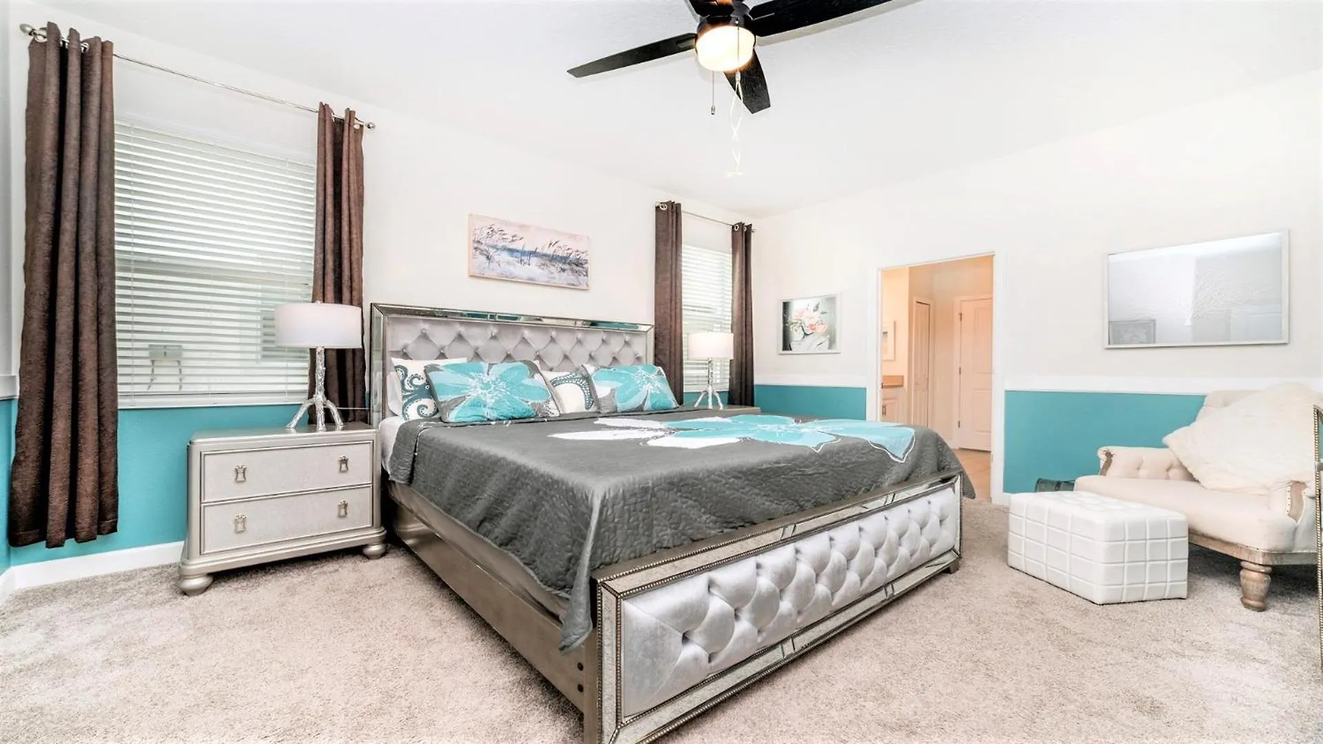 Orlando Luxury: Pool, Theater, Near Parks Villa Davenport Holiday home